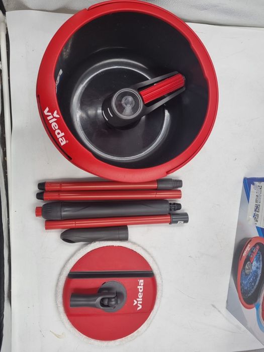 Vileda spin and clean zestaw mop i wiadro