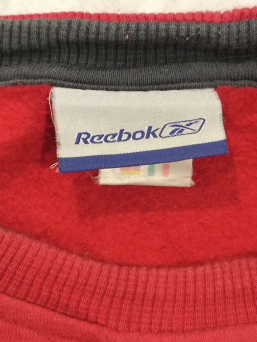 Sweat Reebok Vermelha Vintage