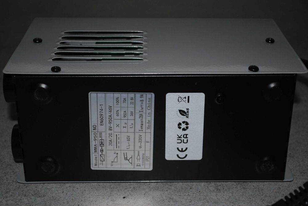Nowa przenośna spawarka inwertorowa MMA-950 IGBT 250A