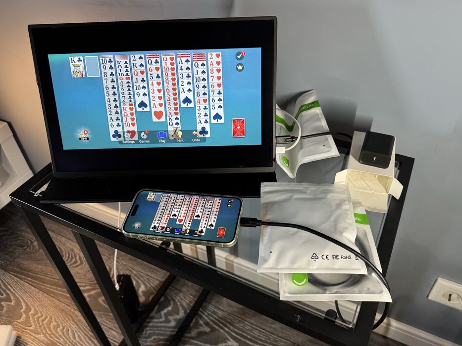 Портативний монітор M160G01 16" 2K USB-C HDMI з комплектом