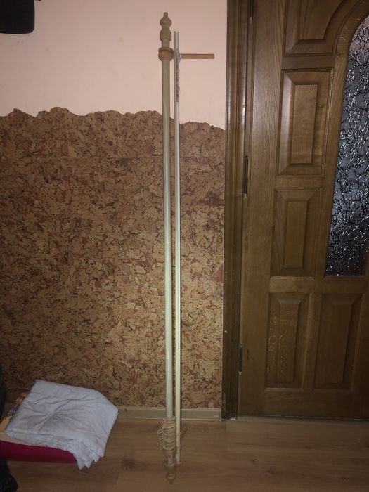 Карниз для штор деревʼяний