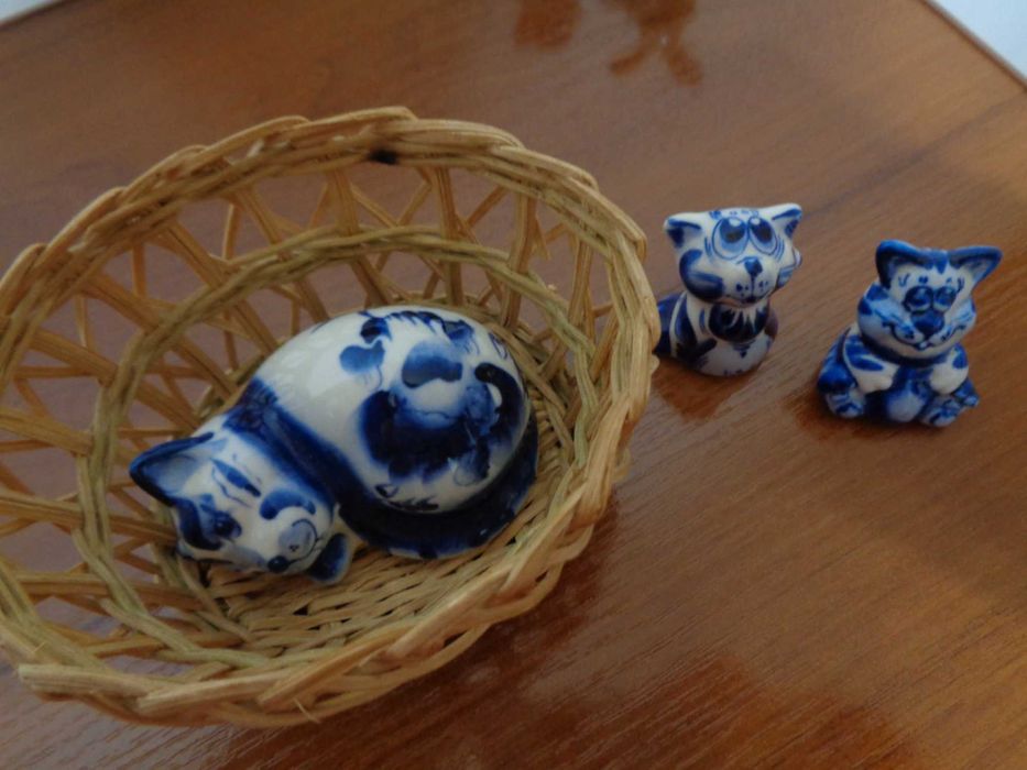 статуетка-міні кобальт розпис з колекції