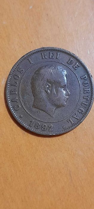 moeda de 20 Réis de 1892