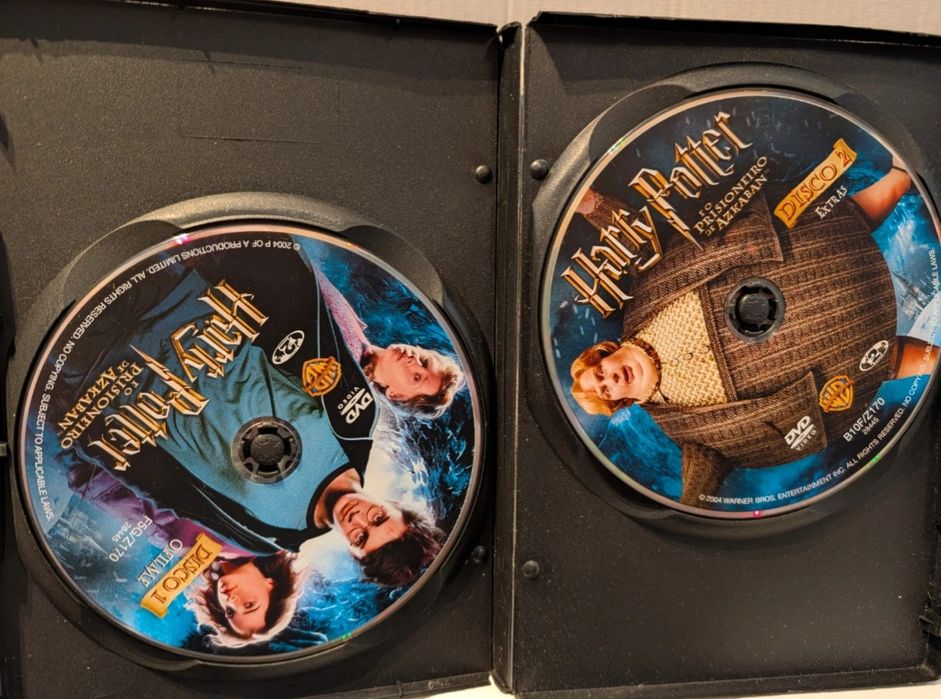 Pack de DVD's Harry Potter - 4 unidades
