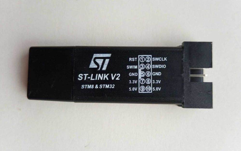 ST-Link V2 программатор USB микроконтроллеров STM32 SWD / STM8 SWIM