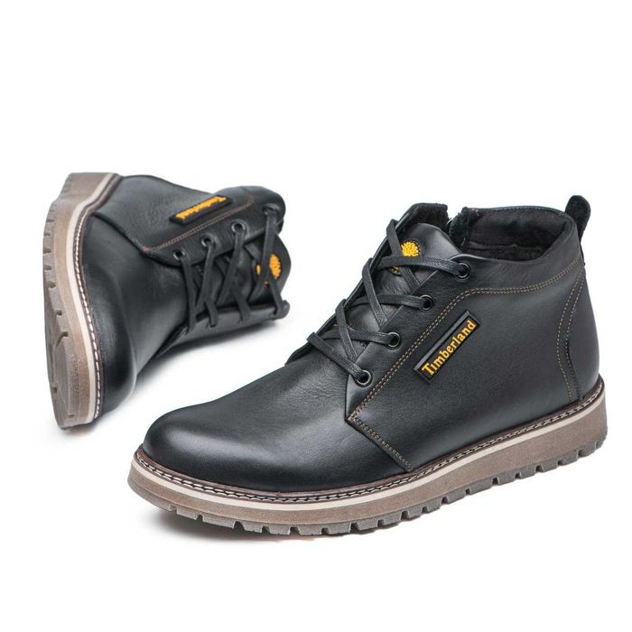 Зимові черевики зi шкiри люкс якостi Timberland