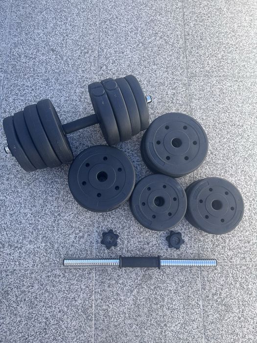 Halteres para treino