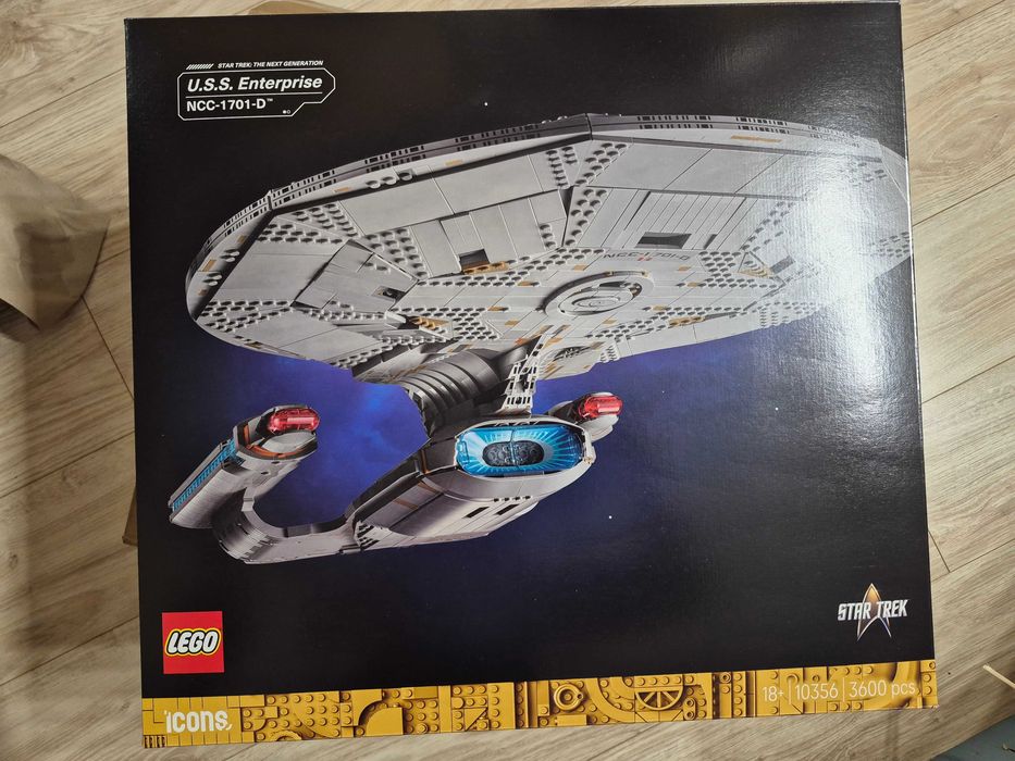 Lego Icons 10356 Star Trek: U.S.S. Enterprise NCC-1701-D NOWY!
