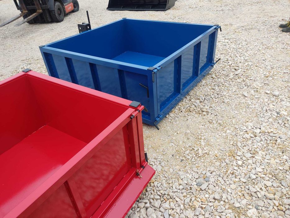 Skrzynia transportowa na tylni tuz do traktora nowa solidna DOSTAWA
