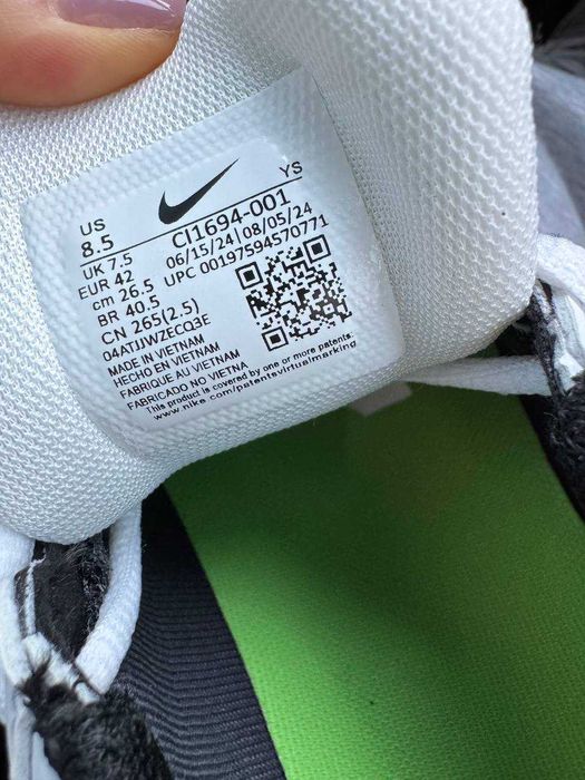 Кросівки Nike Zoom Vomero 5 Dark Grey Black White premium
