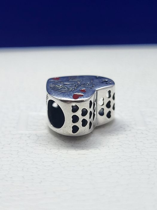 Nowy charms srebro 925 - Motyw miłości do kotów
