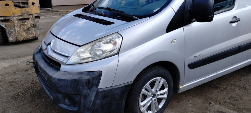 Citroen jumpy  2007 2.0 HDi 88 kw lewy błotnik prawy błotnik dzwi maska lampa grill inne przód