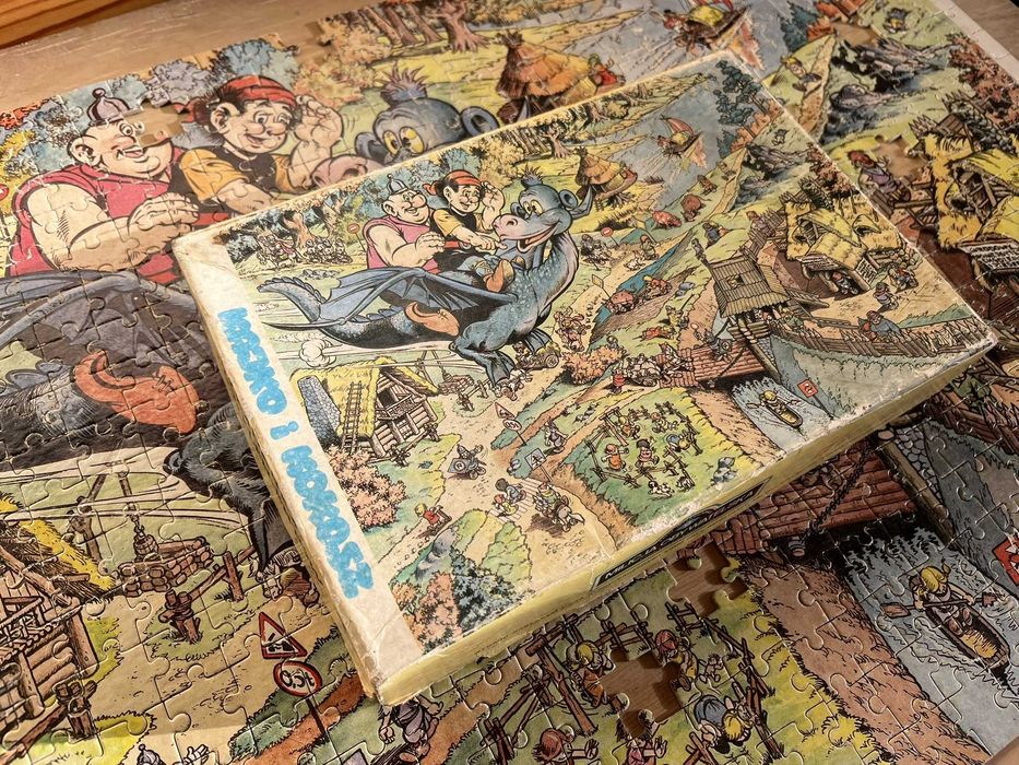 MIRMIŁOWO - PUZZLE - 600 elementów - J.Christa - PRL