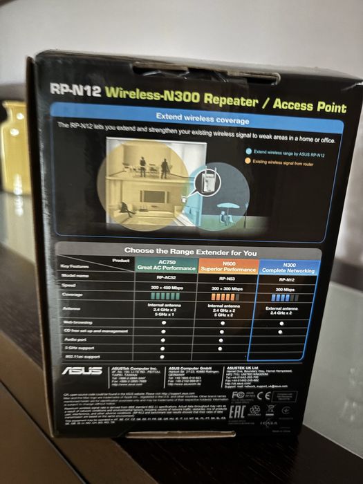 Wzmacniacz sygnalu Asus