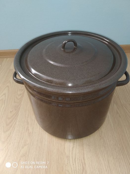 Каструля емалірована 20 літрів