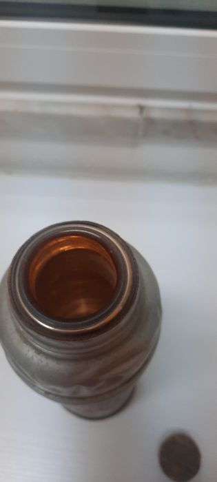 Vintage thermos, height 32 cm, diameter 9 cm, for collectors