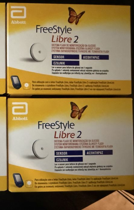 2 sztuki sensor freestyle libre 2
