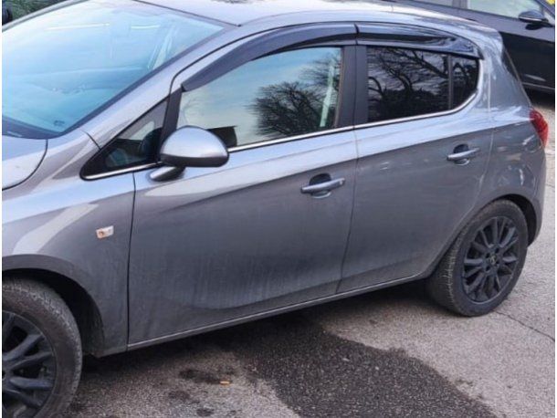 Opel Corsa E 2015-2019 рр. Вітровики (4 шт., Sunplex Sport)