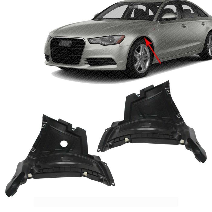 Подкрылок ауди а6с7 підкрильни локкер авди а6с7 защита ауді Audi a6c7