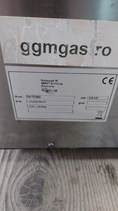 Конвекційна піч конвектомат Ggmgastro 220В