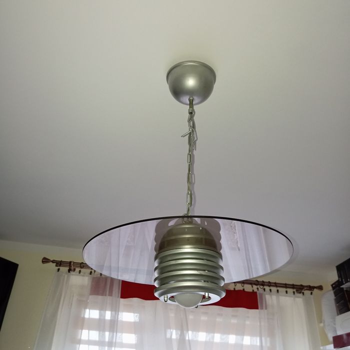 Lampa sufitowa szkło hartowane