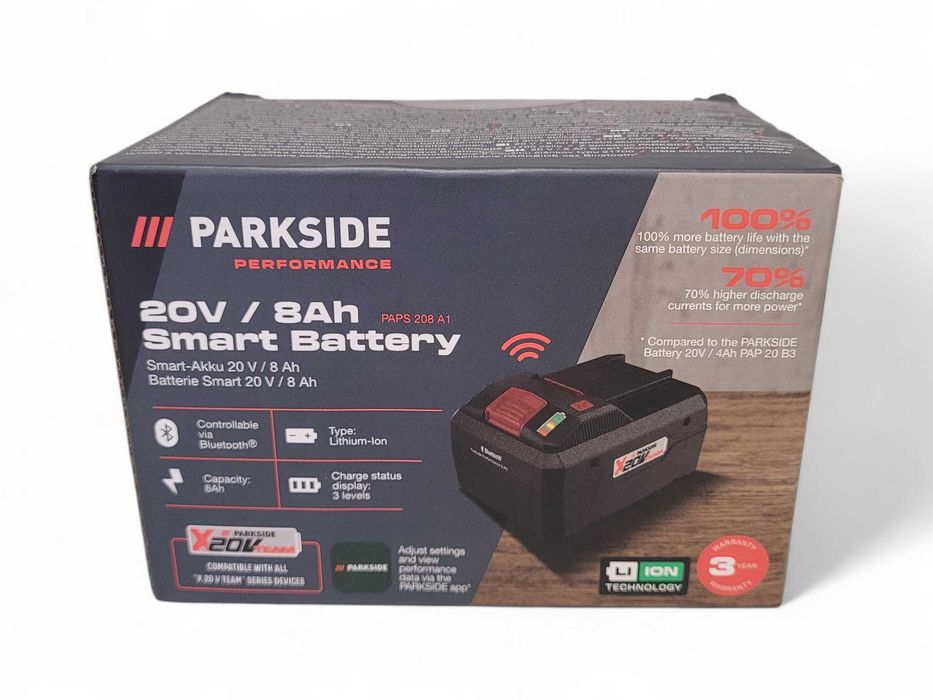 Akumulator Li-Ion Parkside 20 V 8 Ah PAPS 208 A1