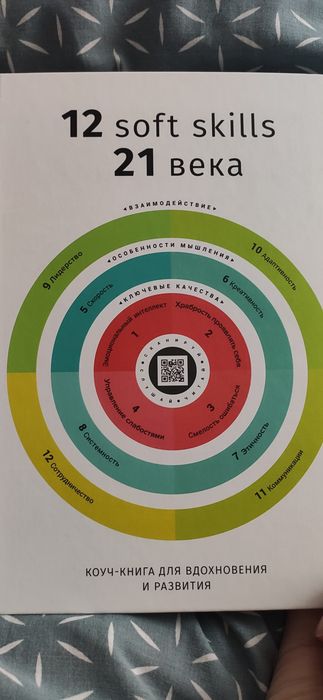 12 soft skills 21 століття. Коуч-книжка для натхнення і розвитку.Книга