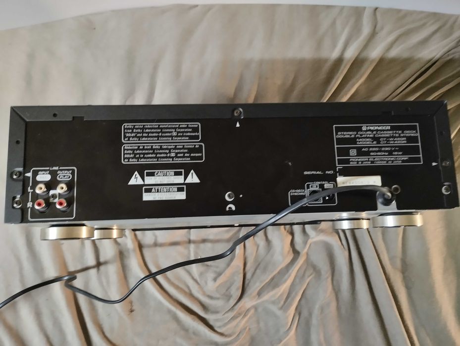 Deck cassetes pioneer ct-w420r