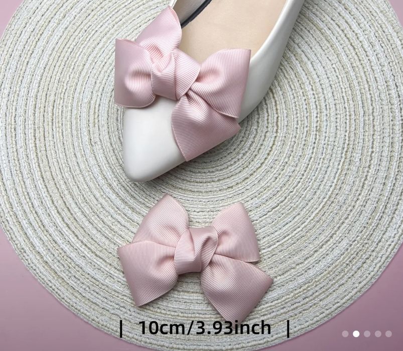 Przypinki do butów kokardy