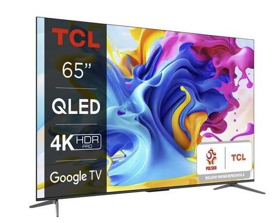 Telewizor TCL 65C645 QLED 4K Google TV Dolby Vision Dolby Atmos