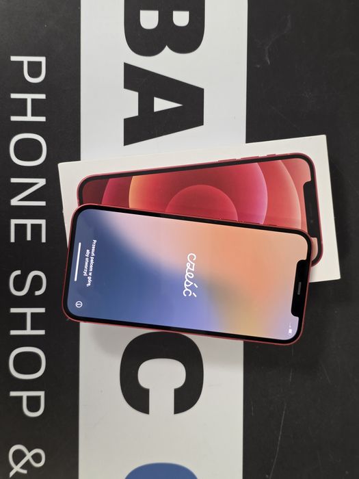 Sklep ladny Apple Iphone 12 64gb red bateria 76%