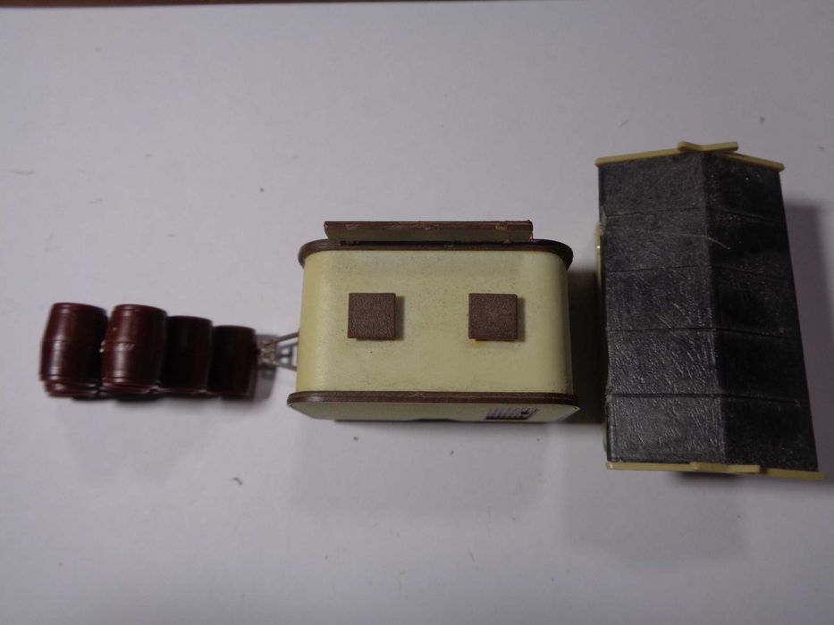 1:87 Preiser lote de 3 acessórios pista comboio