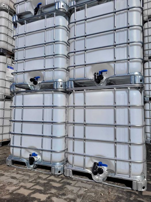 Zbiornik IBC  1000 l mauzer  nowy wkład z atestem  do wody pitnej