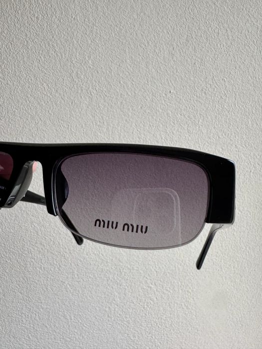 Сонцезахисні окуляри прямокутні в стилі Miu Miu міу міу