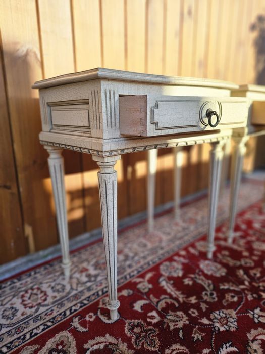 Komódka szafka stolik nocny secesja  Ludwik 2 szt #1247 Sty