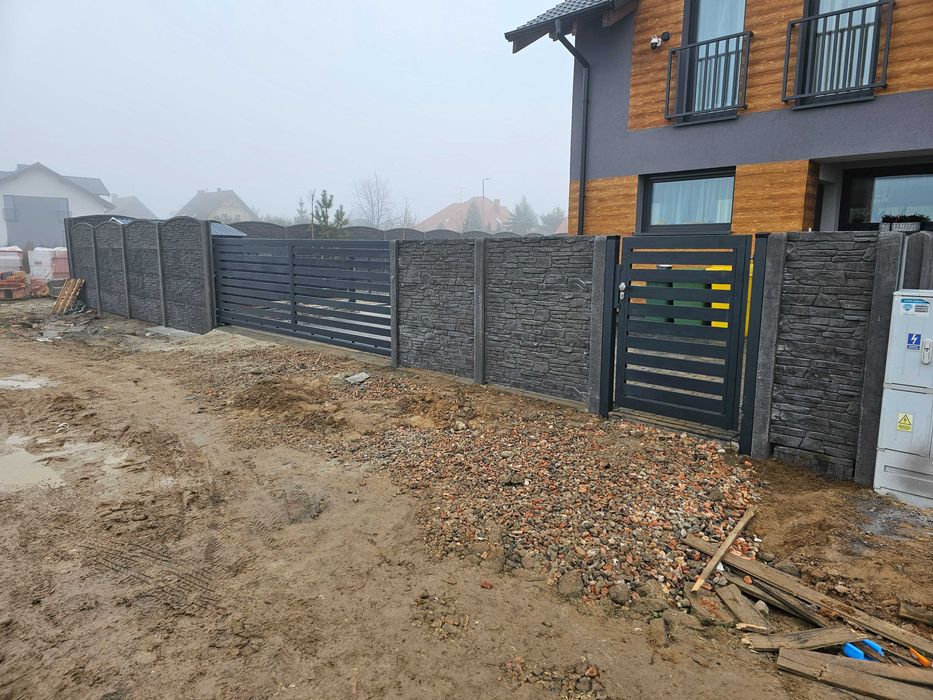 Ogrodzenia betonowe Ciszewski Dachowa