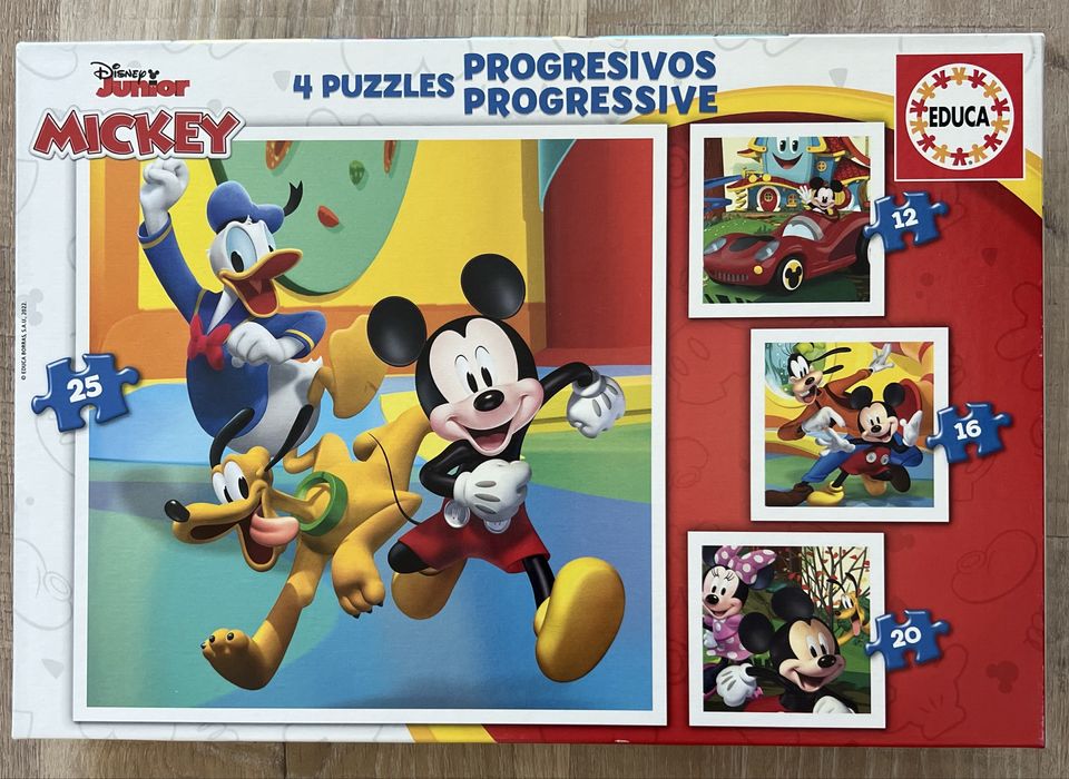 Puzzle progressivo - Mickey - Educa