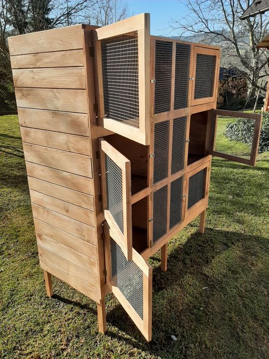 Klatka dla królików 6 stanowisk