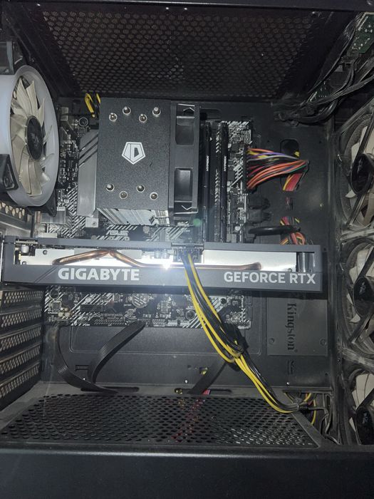 Матернская плата Prime B460M в сборе с процессором и оперативкой