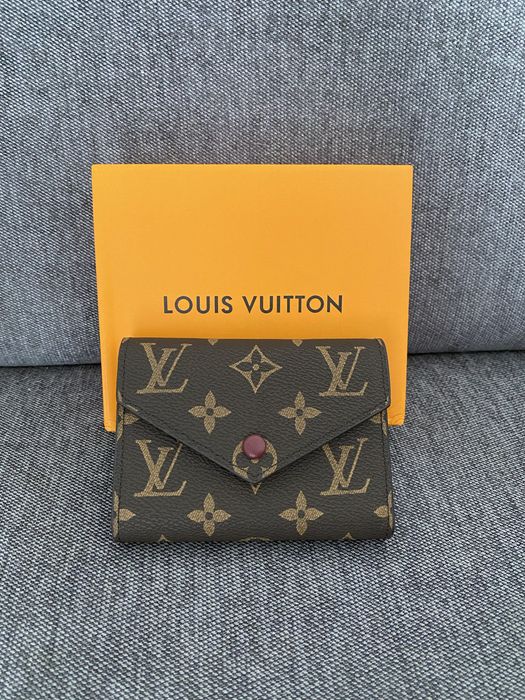 Wyprzedaż Portfel LV Louis Vuitton Victorine skóra monogram canvas