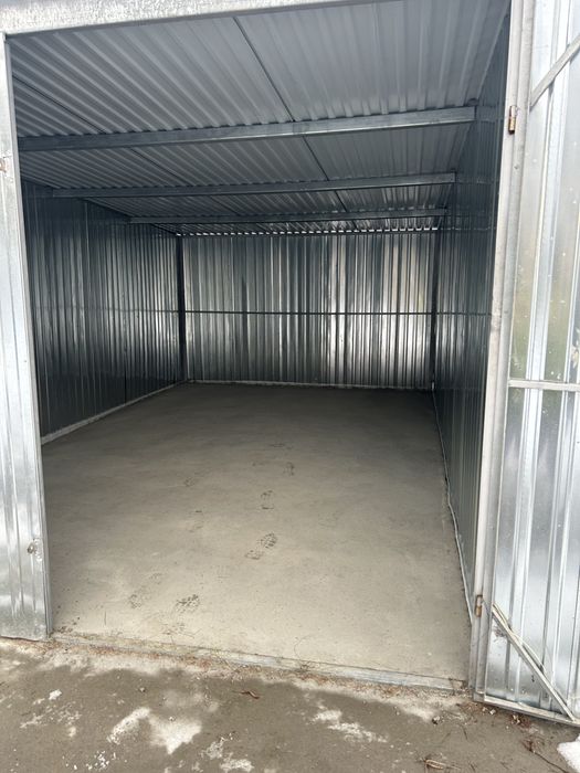 Wynajme garaż blaszany, bez prądu