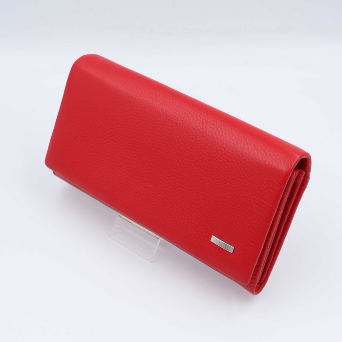 Гаманець жіночий шкіряний червоний 5241 Кошелек женский кожаный красны