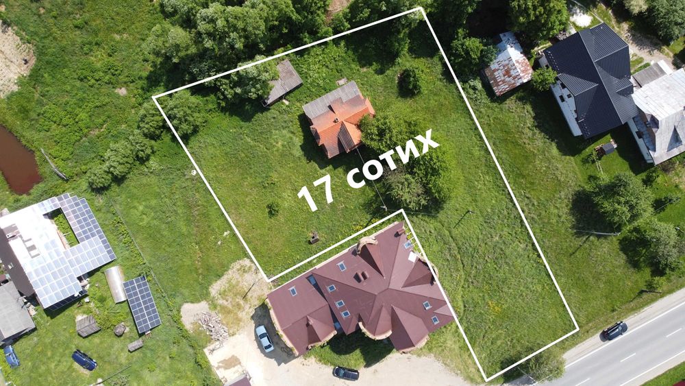 Продається ділянка 17 сот. с. Микуличин. Під будівництво. Асфальт заїзд. Світло