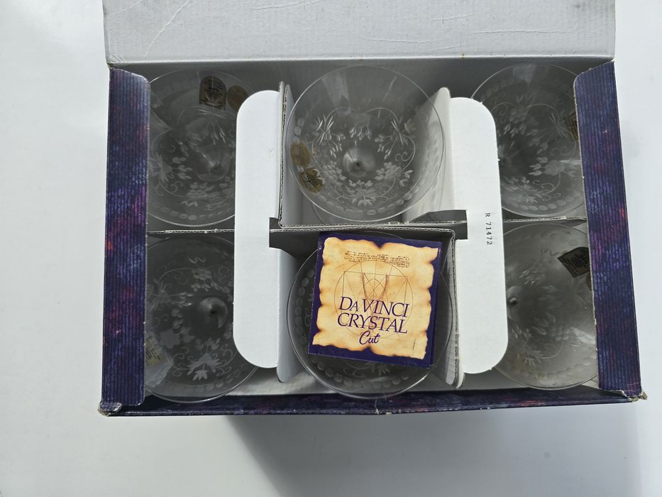 Conjunto copos Da Vinci Crystal