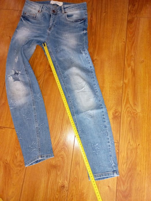 HM jeansy skinny 164 rurki spodnie jeansowe Reserved