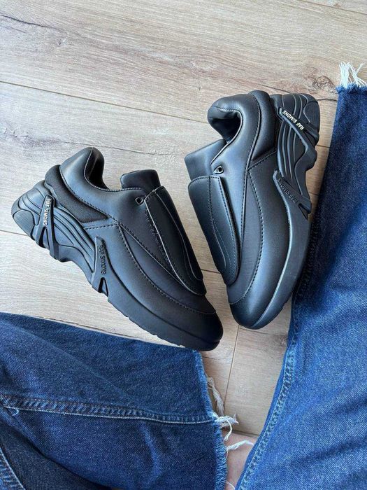[БЕЗ ПЕРЕДПЛАТ] Кросівки Raf Simons Antei Total Black раф сімонс