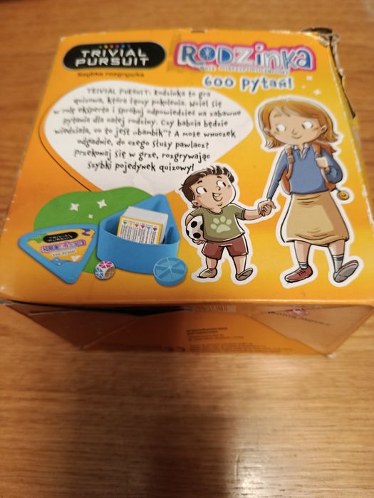 Trivial Pursuit Gra Rodzinka quiz międzypokoleniowy