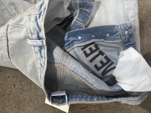 Джинсові Штани Vetements/ Ветмо/ Essentials/ Baggy/ Represent/ Лакост