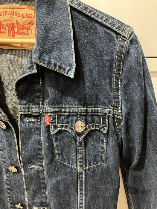[Como novo] Casaco de ganga de senhora original da Levis, tamanho L.