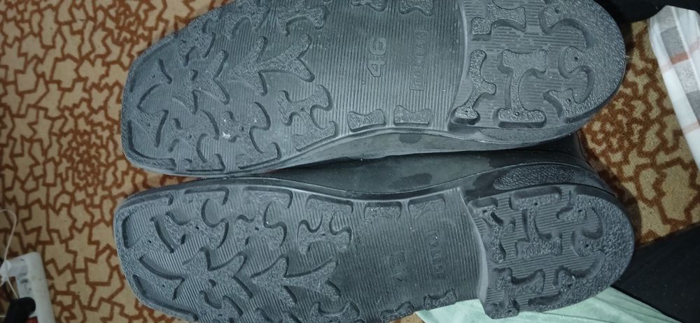 Гумові чоботи з валянком 46 розмір